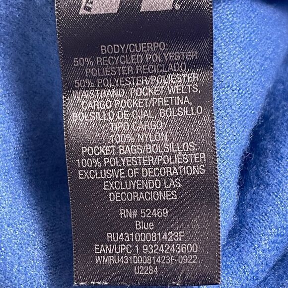 Russell Athletic Blue Sherpa Jogger Pants - Picture 8 of 13